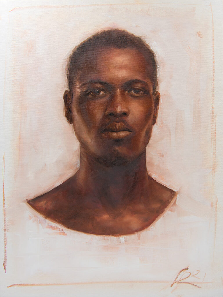 ritratto di un uomo di colore